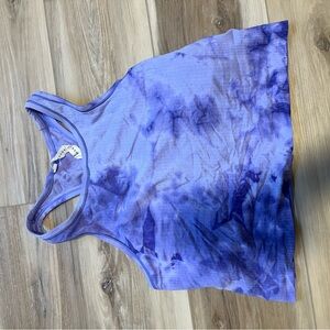 lululemon athletica Purple Tie-Dye Tank Top